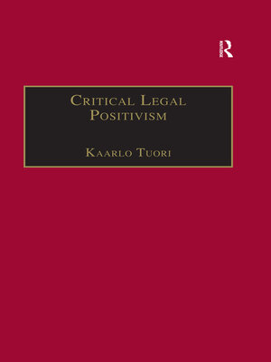 cover image of Critical Legal Positivism